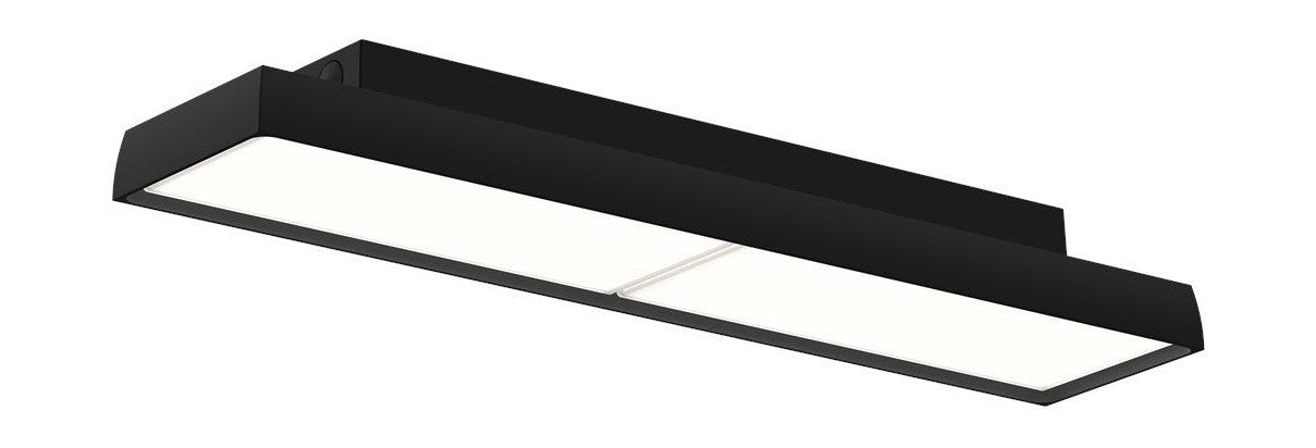 Louis Poulsen Lp Slim Box Surface Mounted Ceiling Lamp 2304 Lumens Wireless Bluetooth, Black
