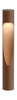  Flindt Garden Bollard LED 2700 K 65 W Spike senza adattatore con connettore corto Corten