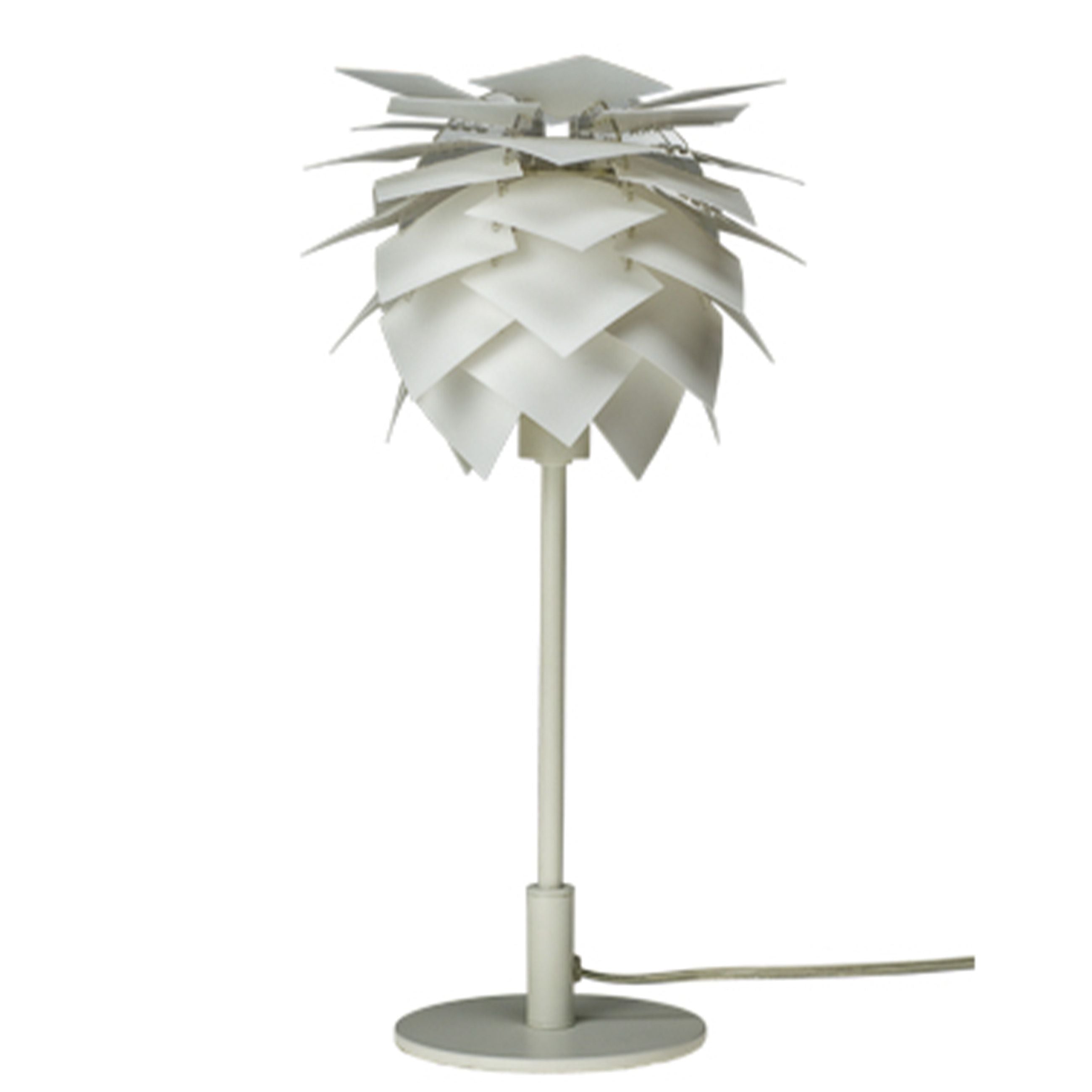 Dyberg Larsen Ananas hög bordslampa, vit