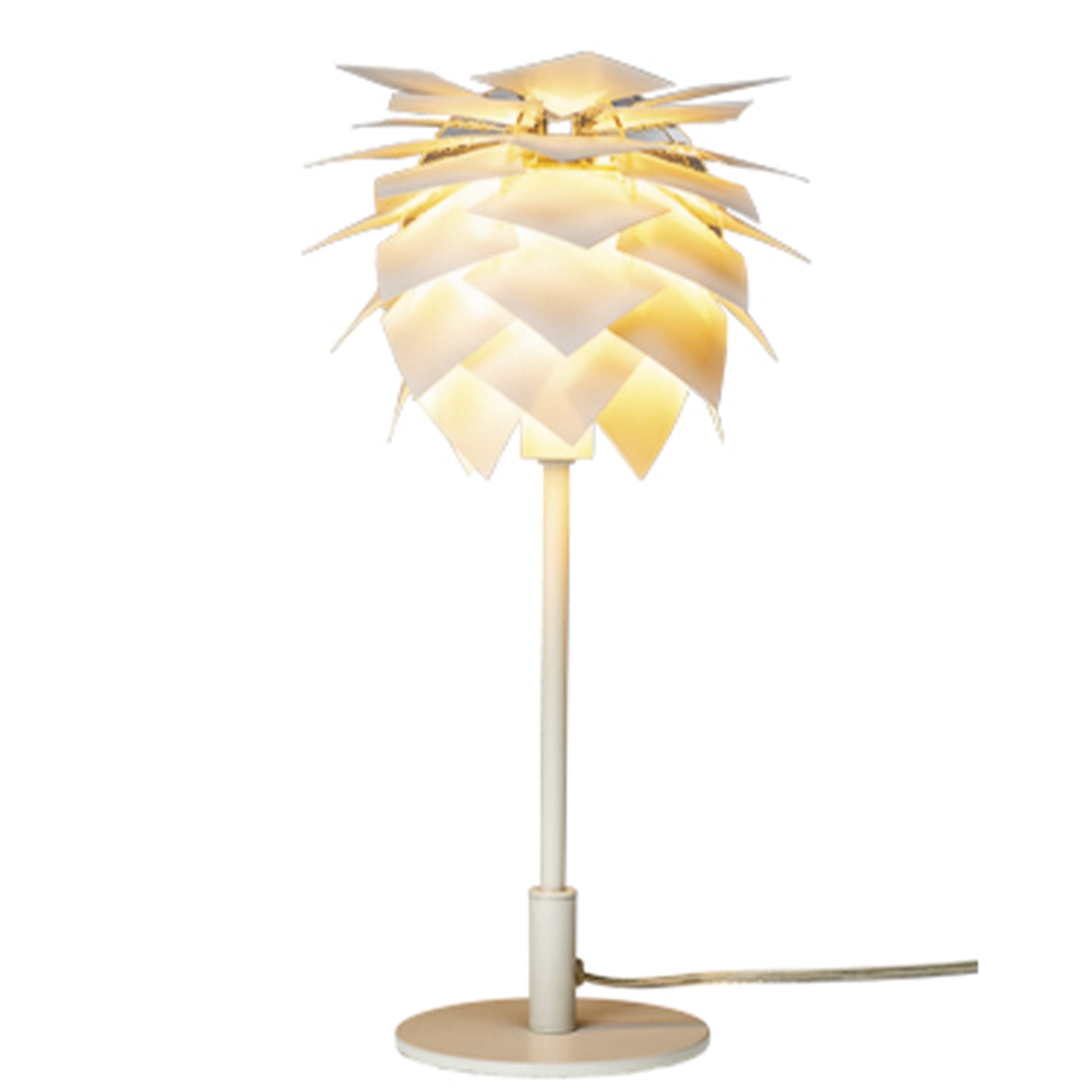 Dyberg Larsen Ananas hög bordslampa, vit