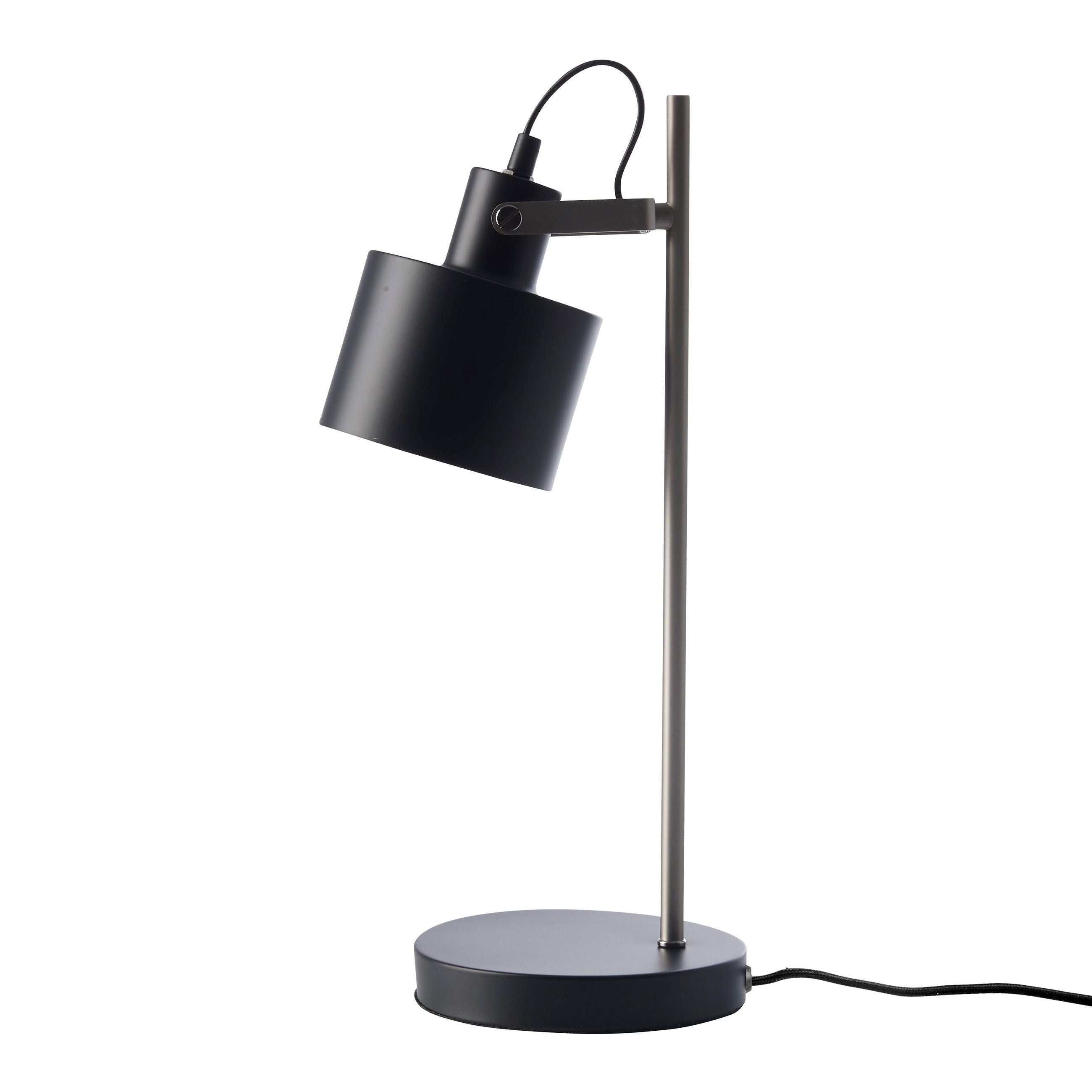 Lámpara de mesa del océano Dyberg Larsen, negro/acero