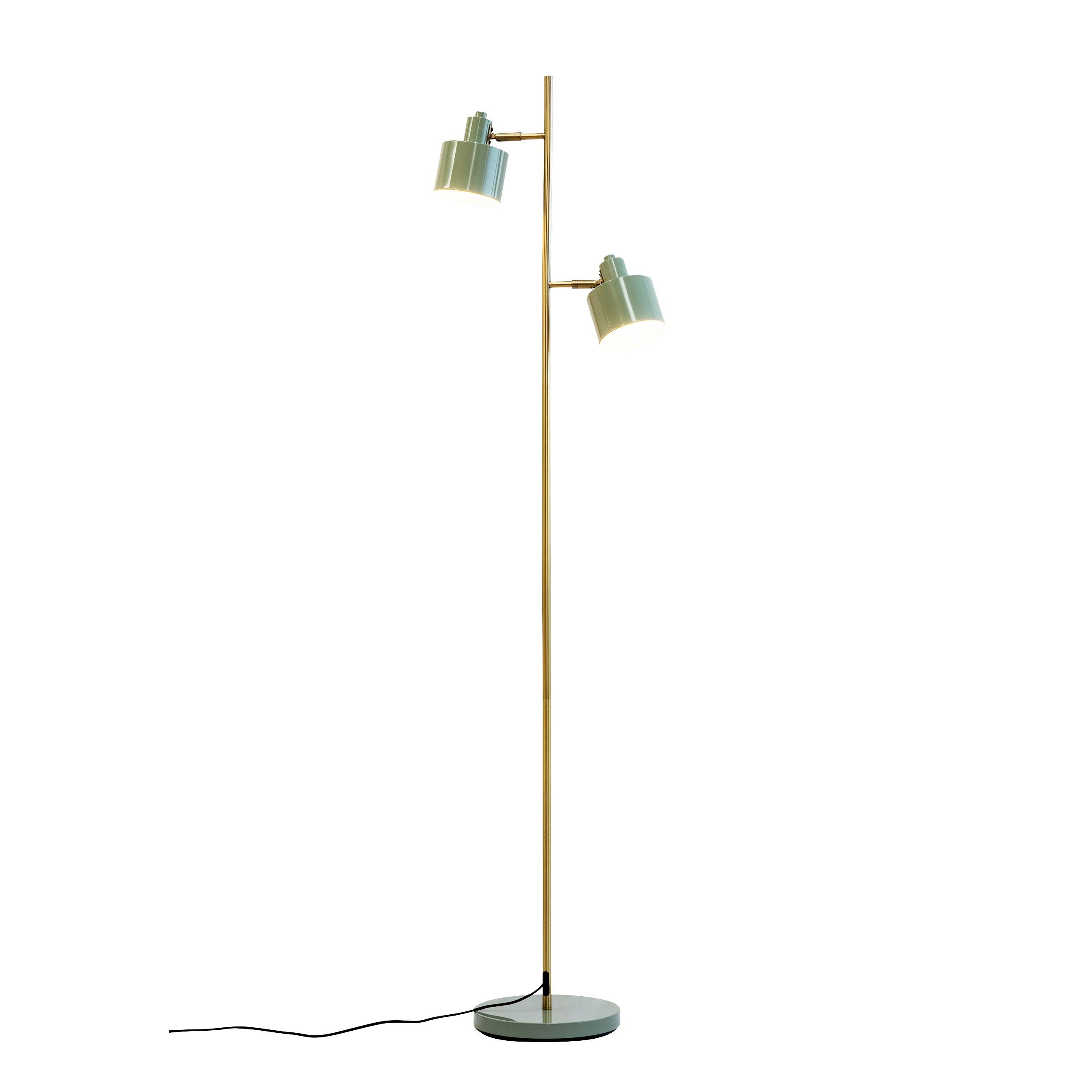 Dyberg Larsen Lampadaire océan, olive / laiton