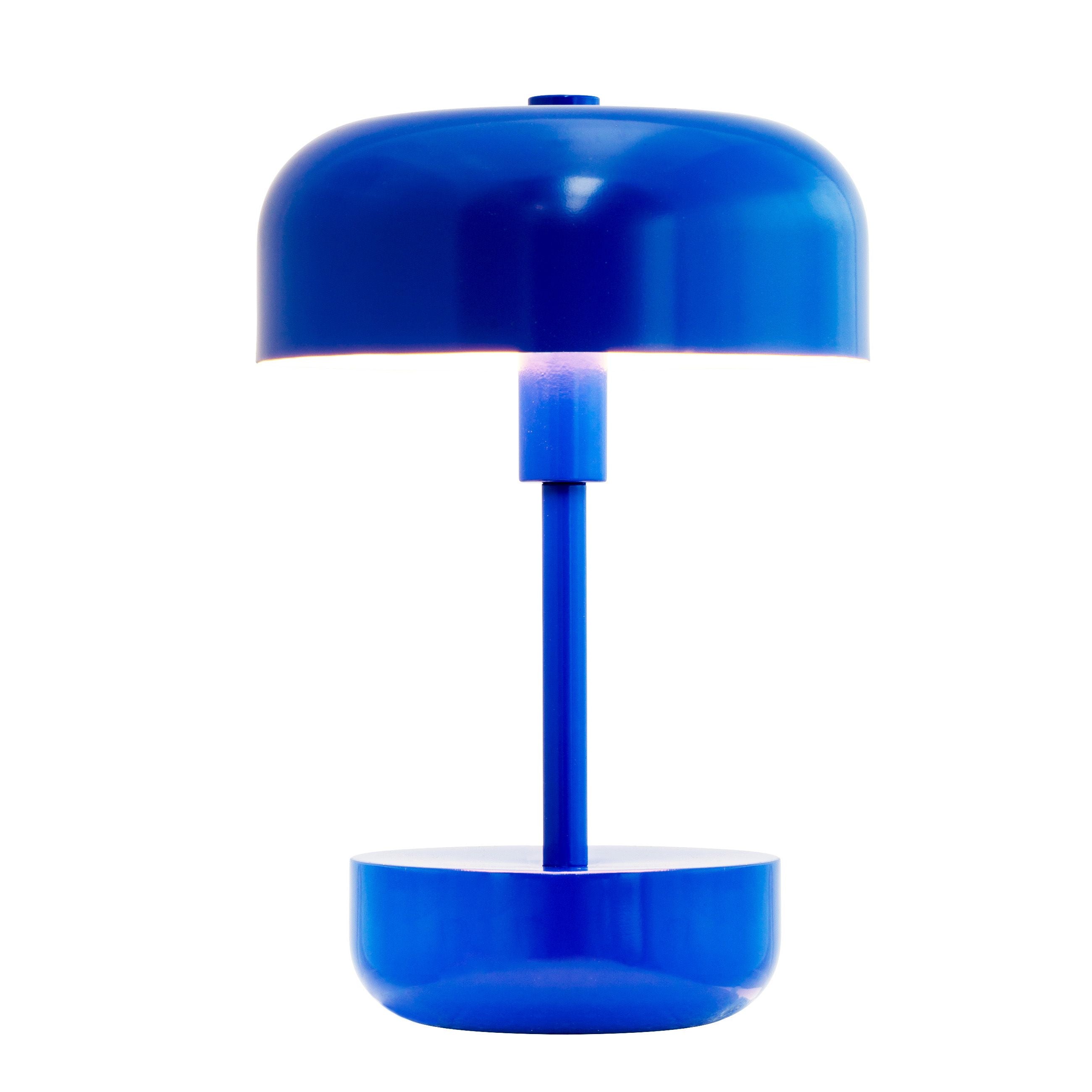 Dyberg Larsen Haipot可充电台灯，蓝色