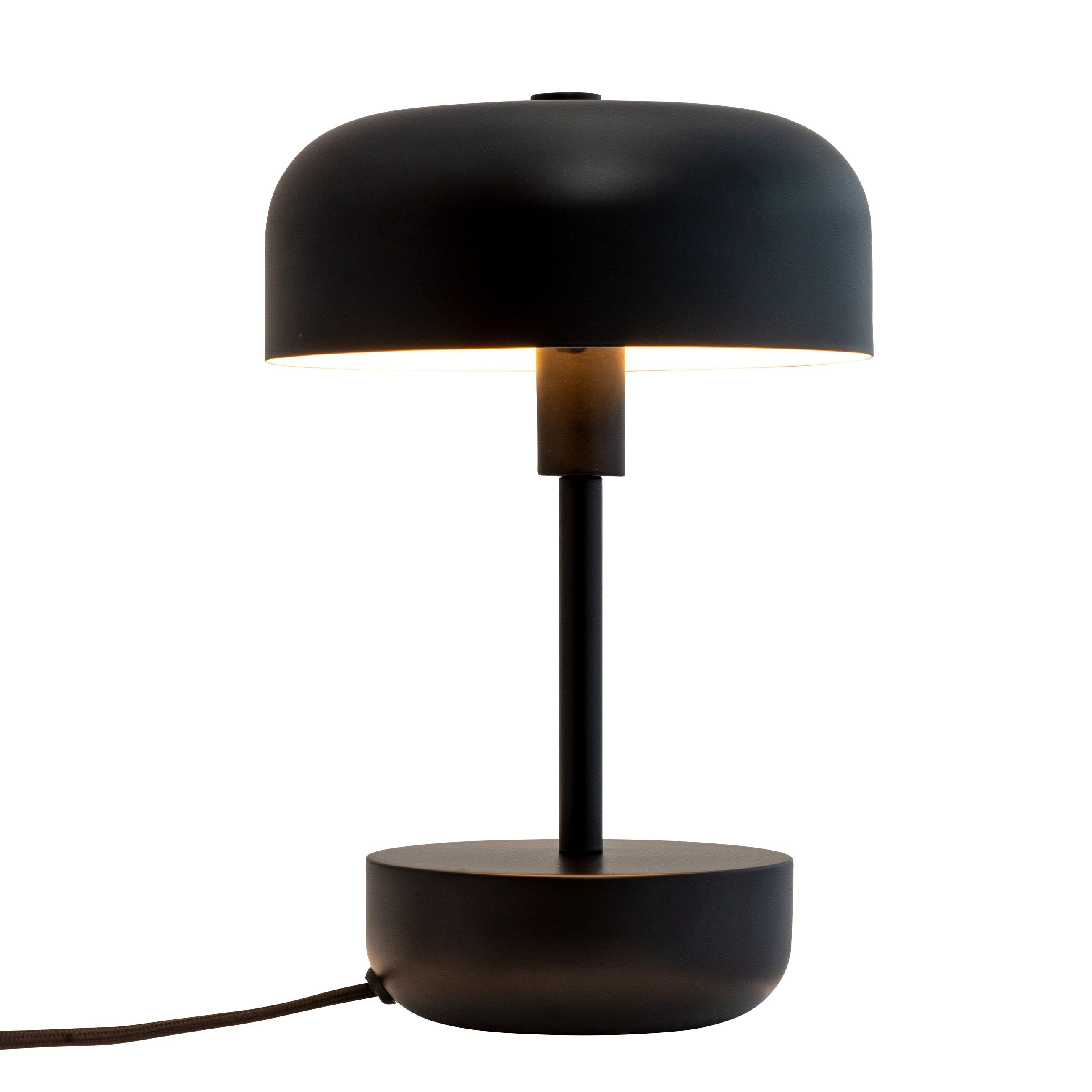 Dyberg Larsen Lampe de table Haipot, noir
