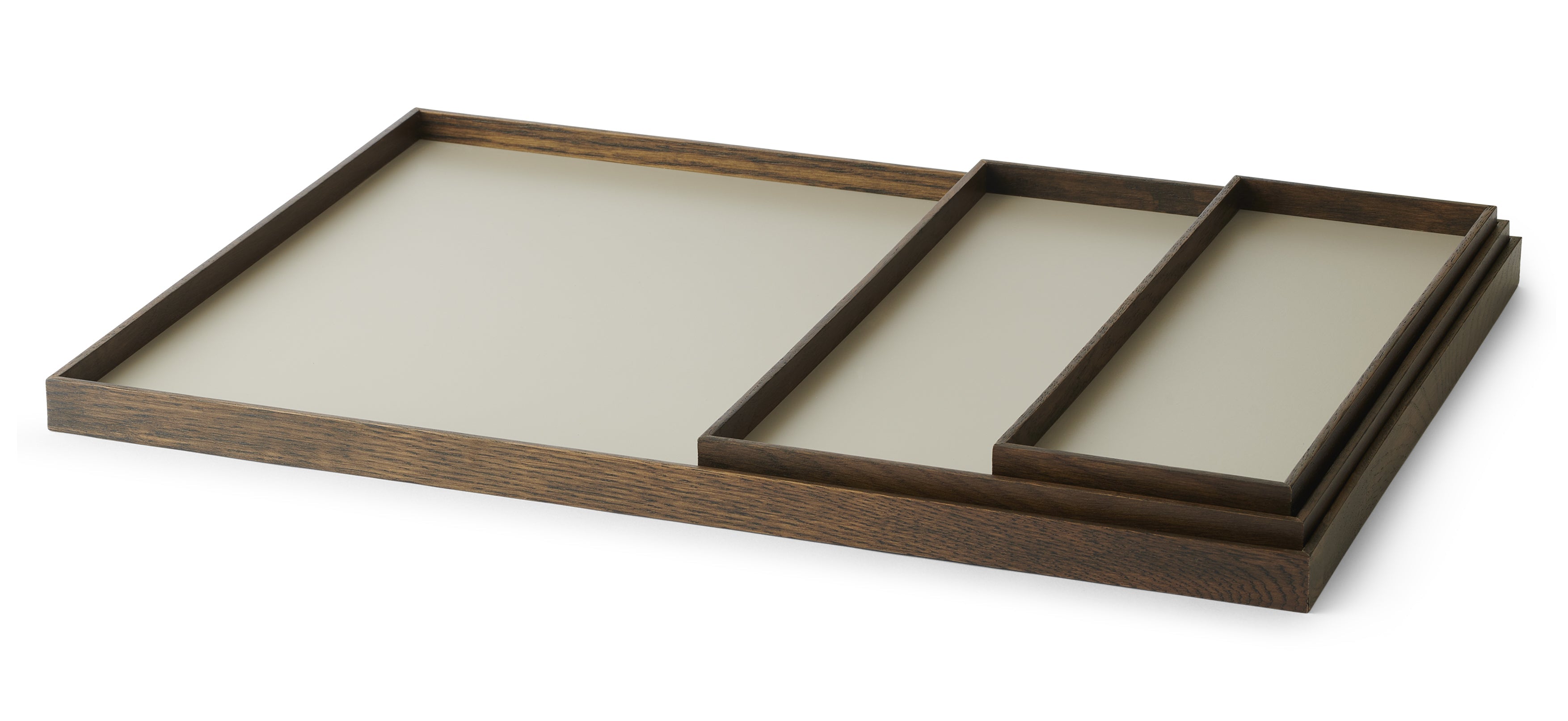 Gejst frame telaio in quercia affumicata/grigio, grande
