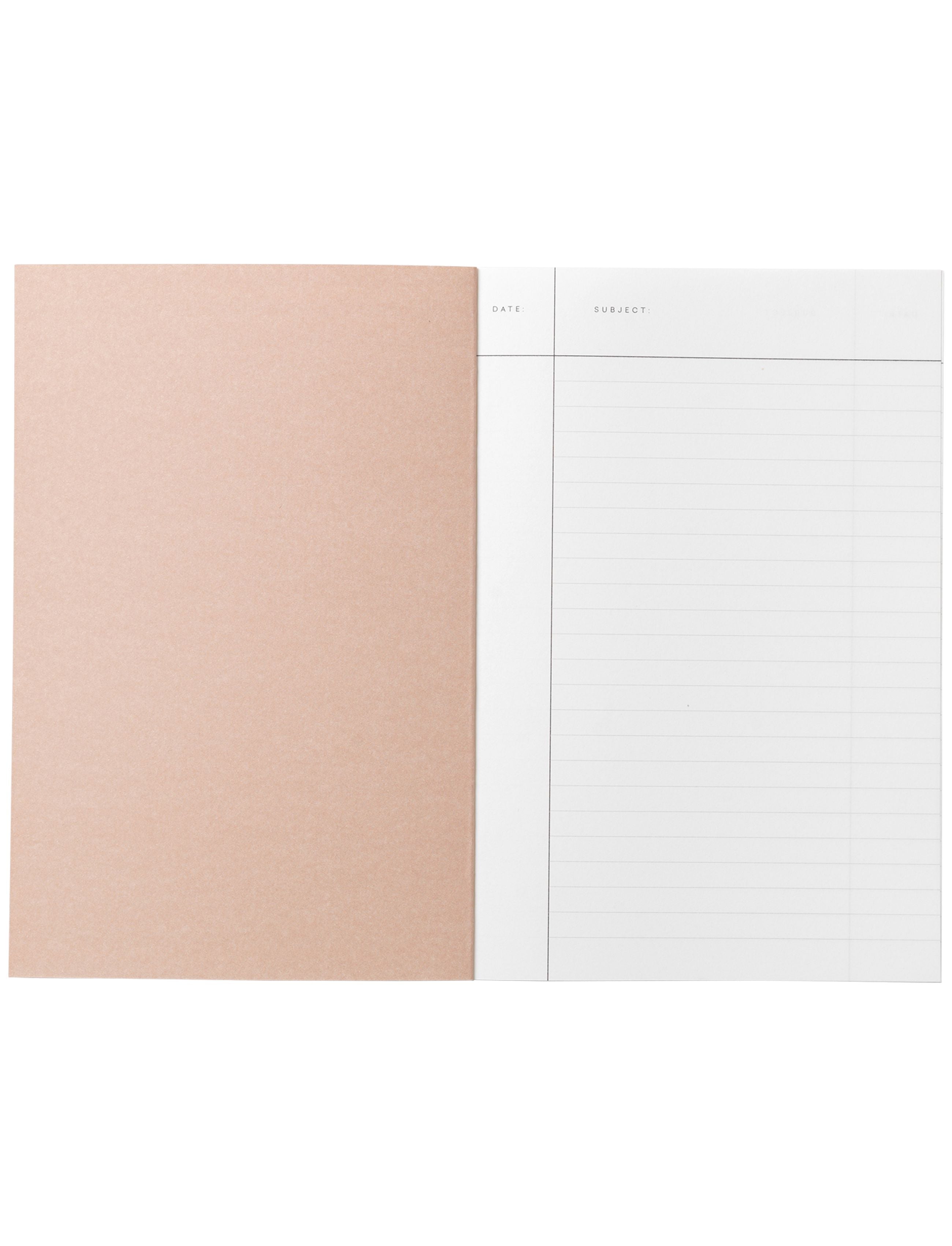 Notem Studio Vita muistikirja pieni, kirkkaanpunainen