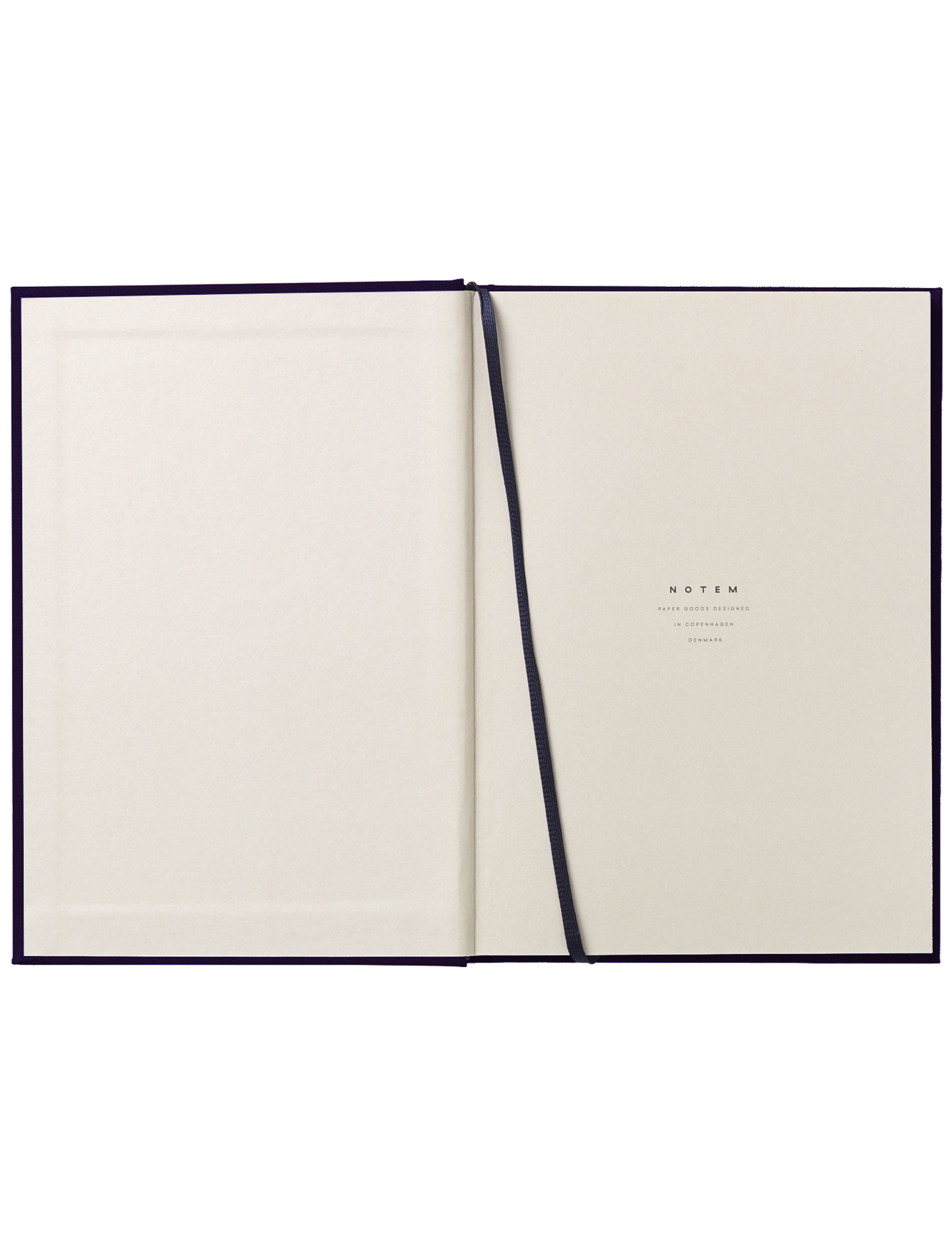 NOTERM Studio même hebdomadaire Journal Medium, Dusty Blue Cloth