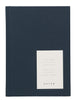 NOTERM Studio même hebdomadaire Journal Medium, Dusty Blue Cloth