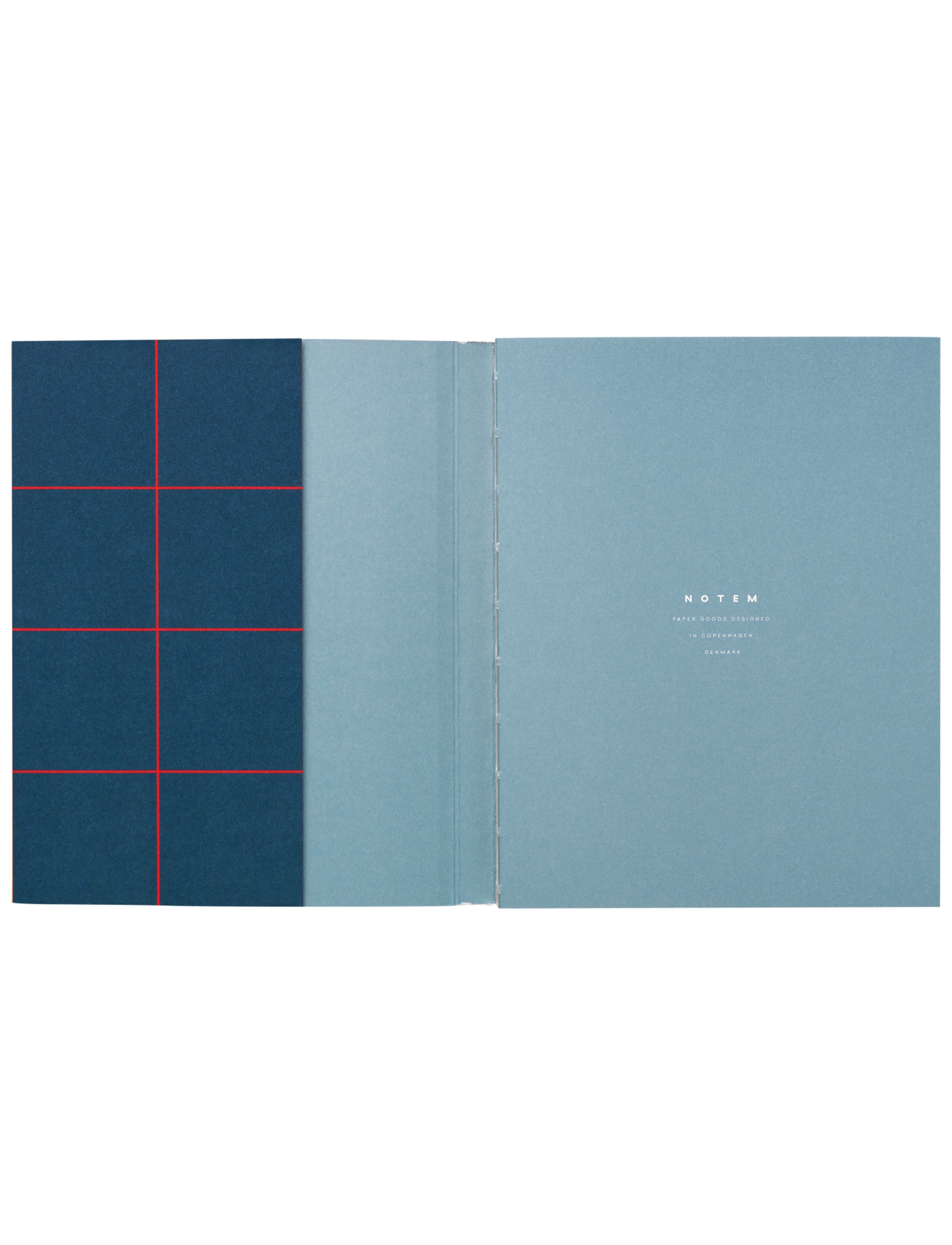 Notem Studio Uma Notebook Medium, bleu foncé