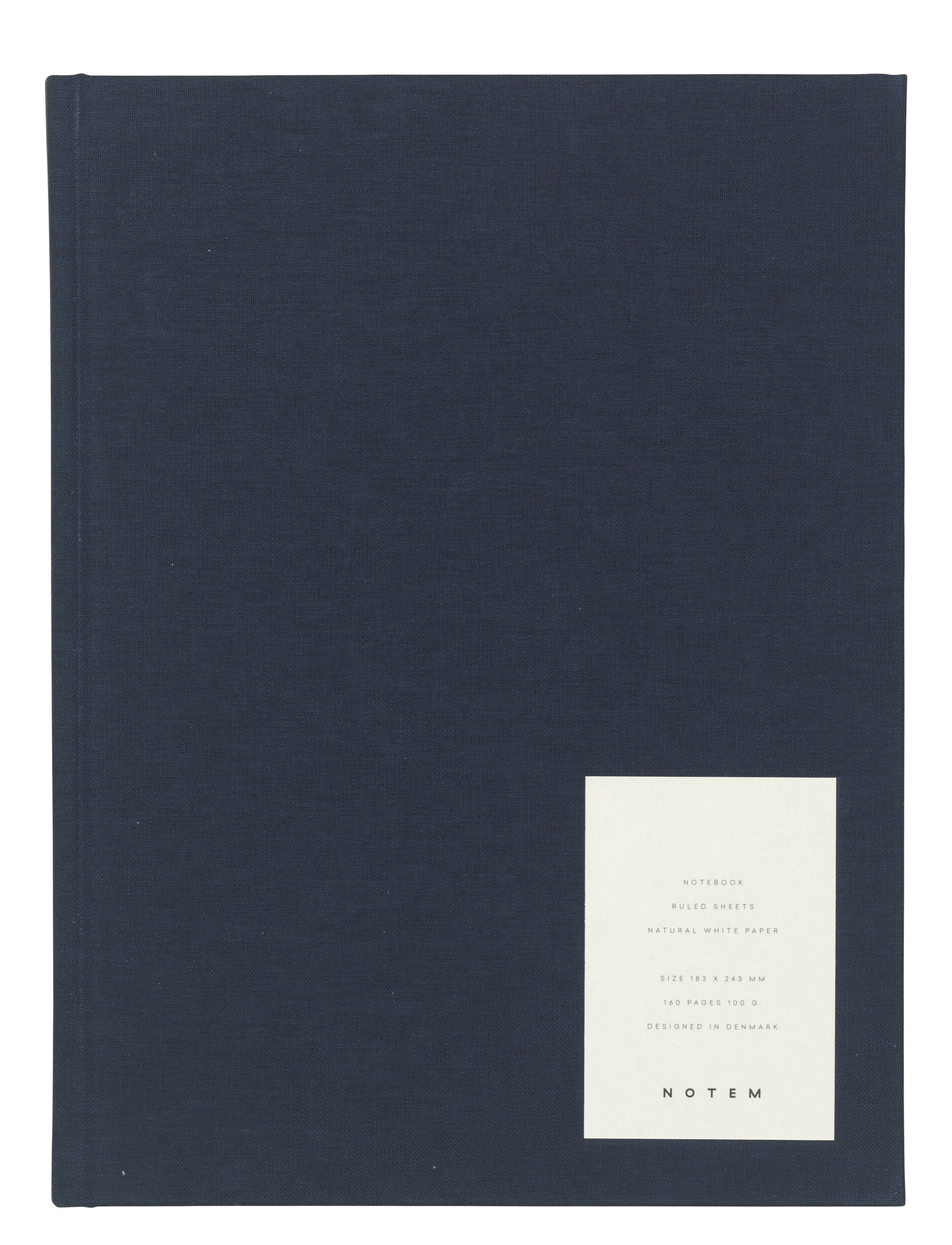 Notem Studio zelfs notebook grote, donkerblauwe doek