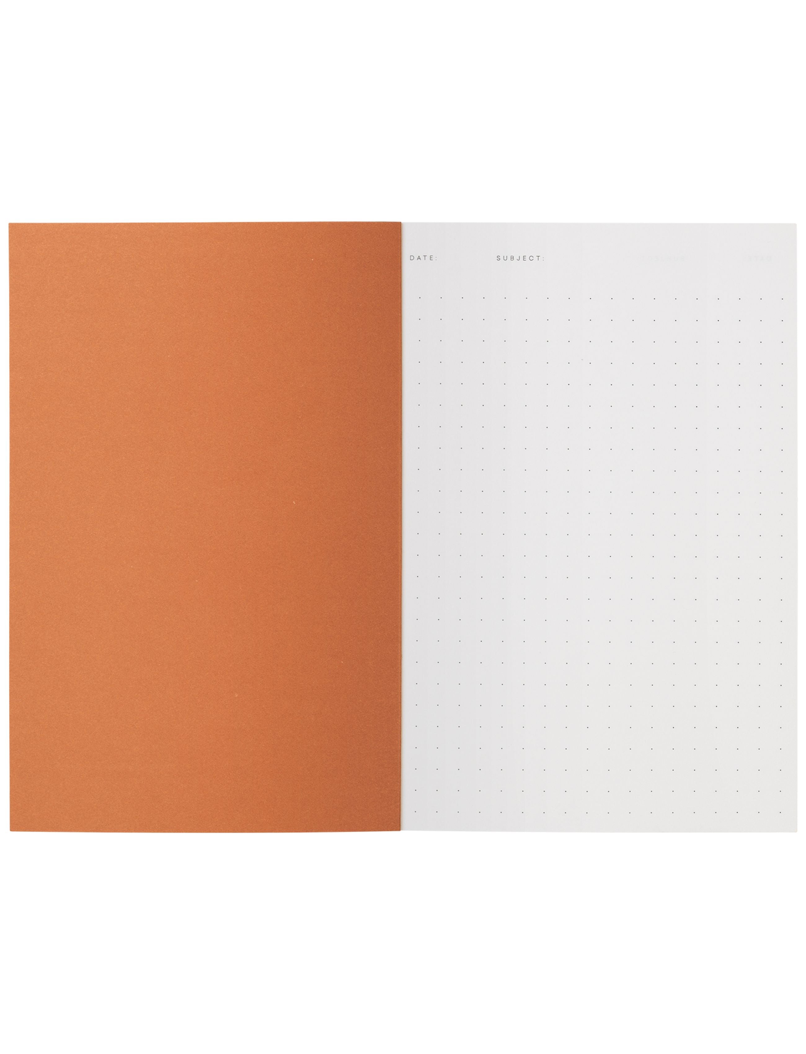 Notebook di studio Vita di Notem Small, Yellow