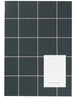 Notem Studio Milo Weekly Planer Buch, Dark Green