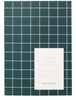 Notem Studio Uma plat Lay Paper Notebook Small, Dark Green