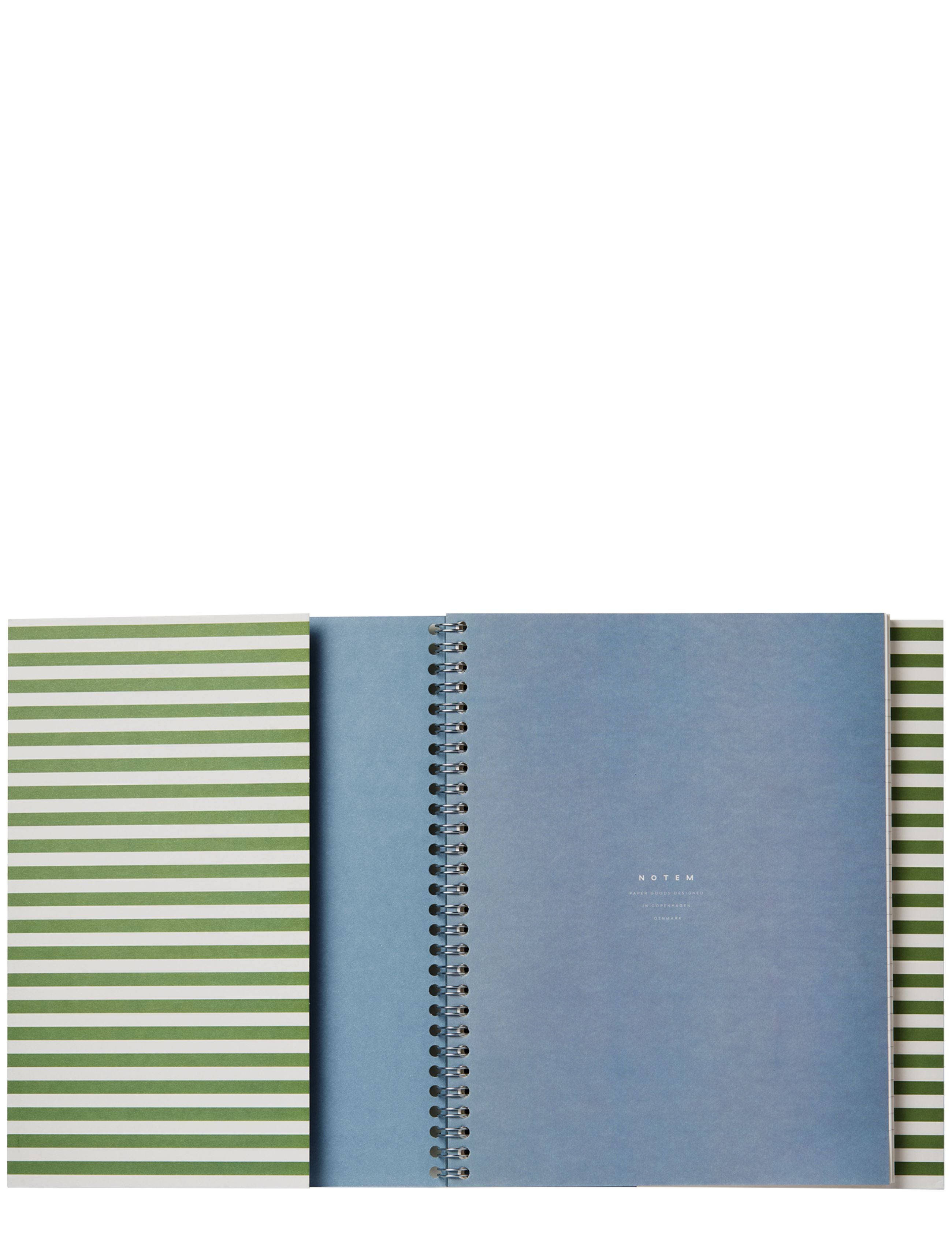 Notem Nothem Nela Notebook grand, vert