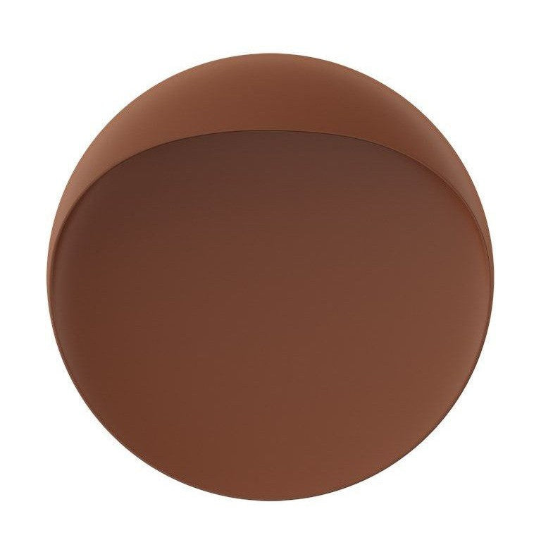 Louis Poulsen Flindt væglampe førte 3000 K 10 W Ø20 cm, Corten