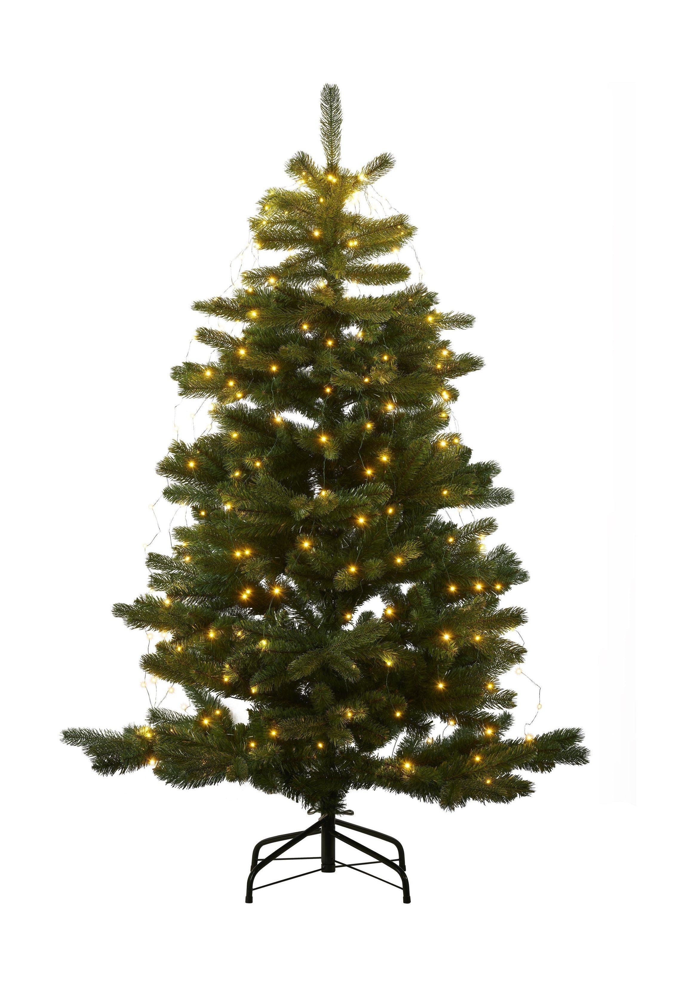 Sirius Anni Christmas Tree H1,5m+5m 195 Le ds, verde
