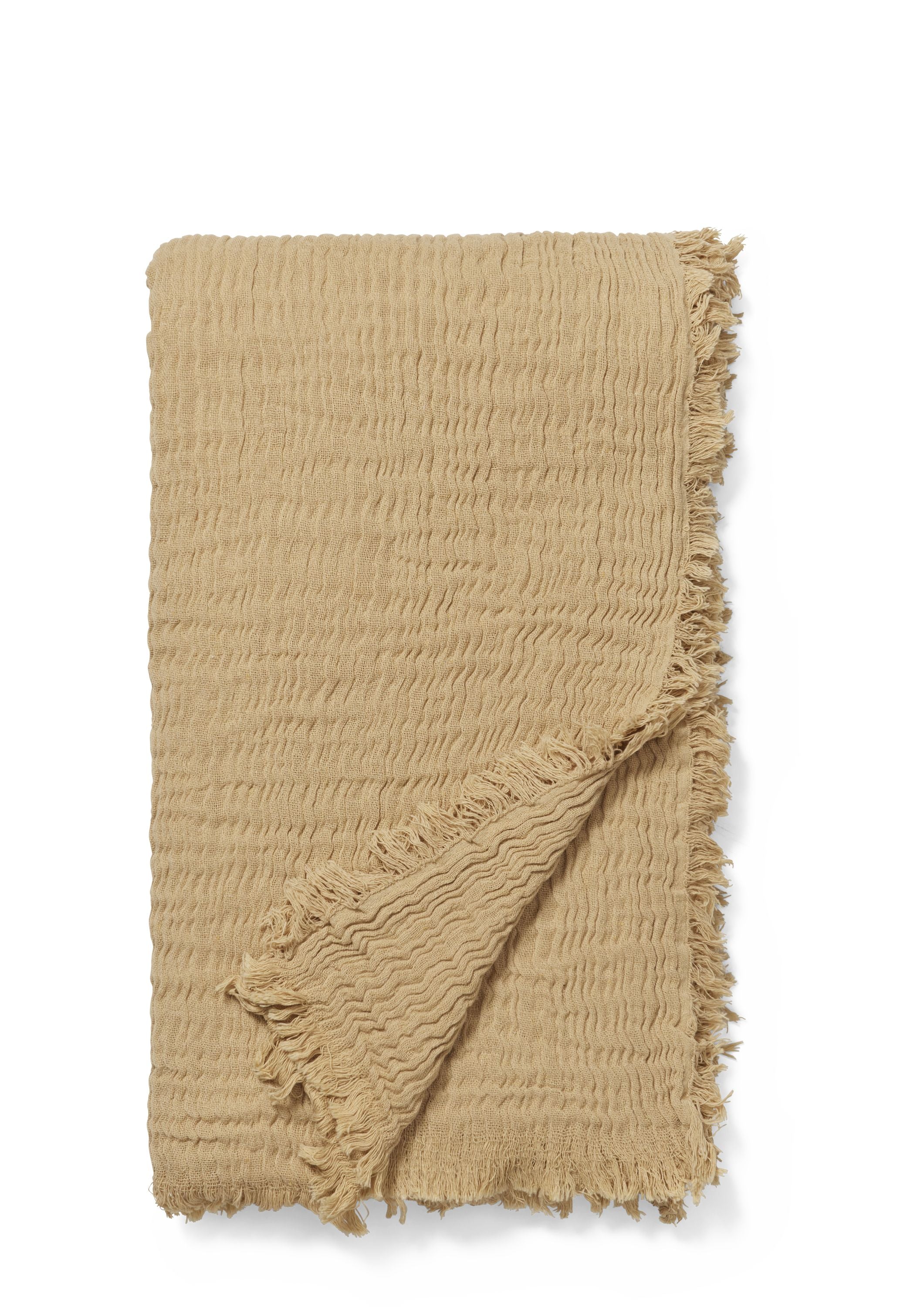 Juna Reled Bedspread 190x240厘米，沙子