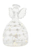 Sirius Sweet Christmas Angel H13+25 cm, bianco/chiaro