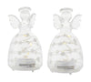 Sirius Sweet Christmas Angel 2 Pcs, H9 cm, hvid/klar