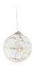 Sirius Sweet Christmas Ball Ø8 cm, hvid/klar