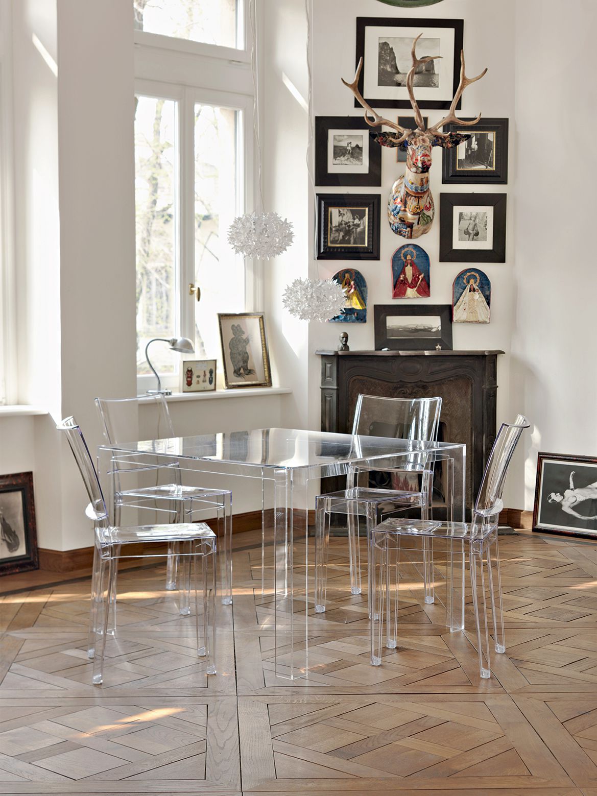 Sedia Kartell la Marie, Crystal