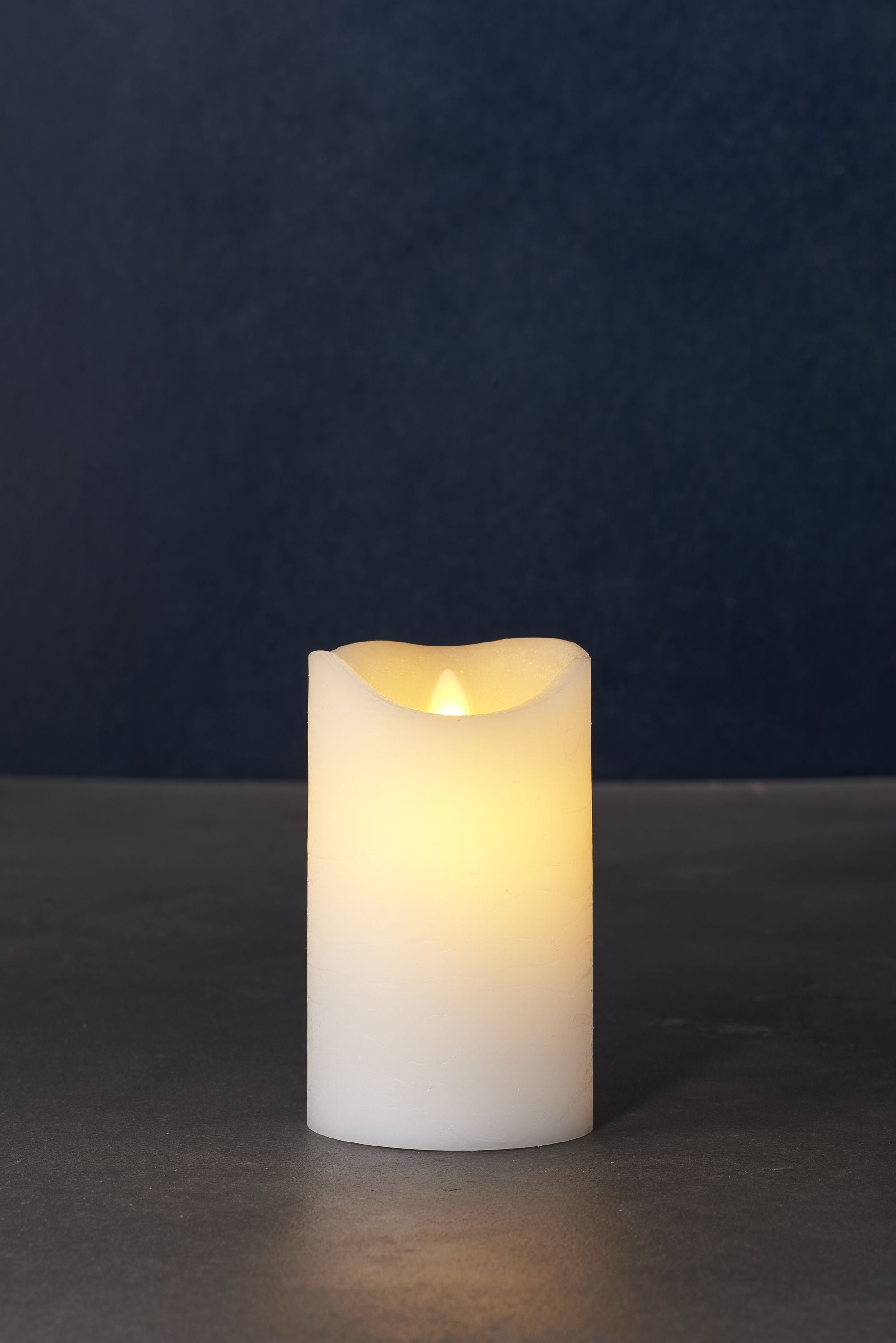 Sirius Sara Exclusive Led Candle ø7,5x H12,5cm, White