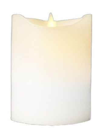 Sirius Sara recargable Vela LED blanca, Ø7,5x H10,5cm