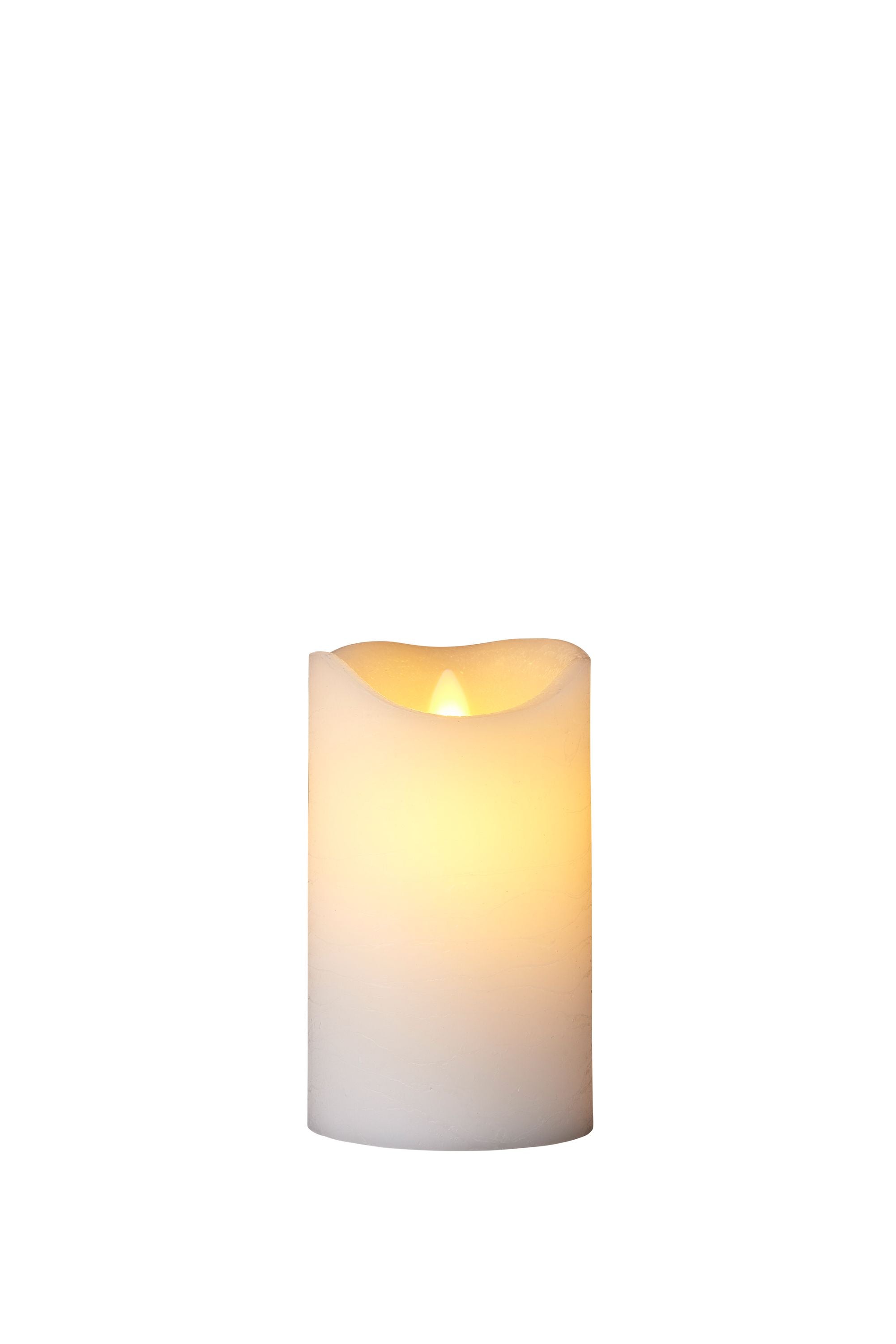 Sirius Sara可充电LED LED蜡烛白色，Ø7,5xH12,5cm