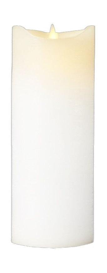 Sirius Sara ladattava LED -kynttilä valkoinen, Ø7,5x H20cm