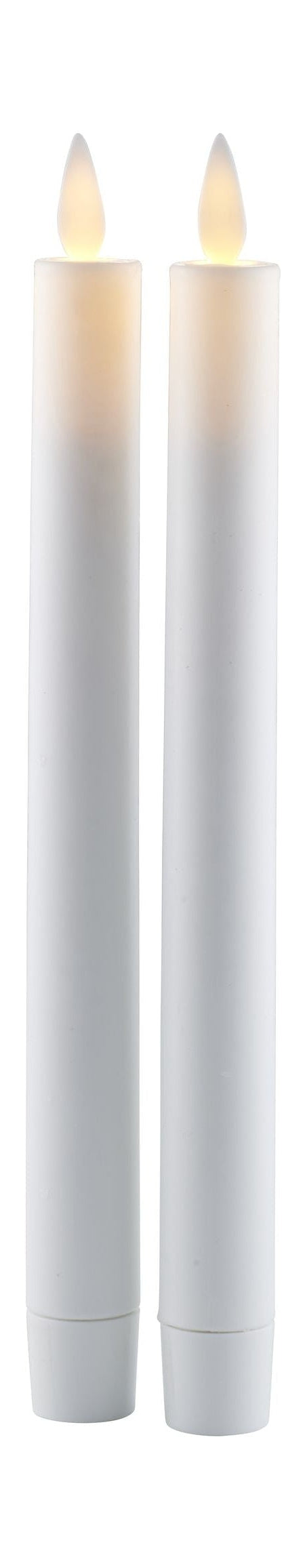 Sirius Sara Corona recargable LED Vela blanca, Ø2,2x H25 cm
