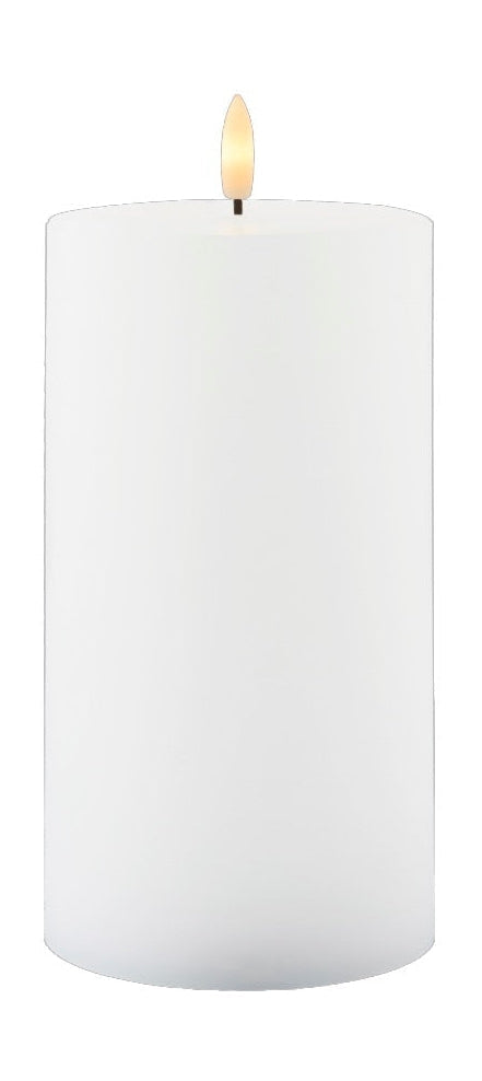 Sirius Sille ladattava LED -kynttilä valkoinen, Ø10x H20 cm