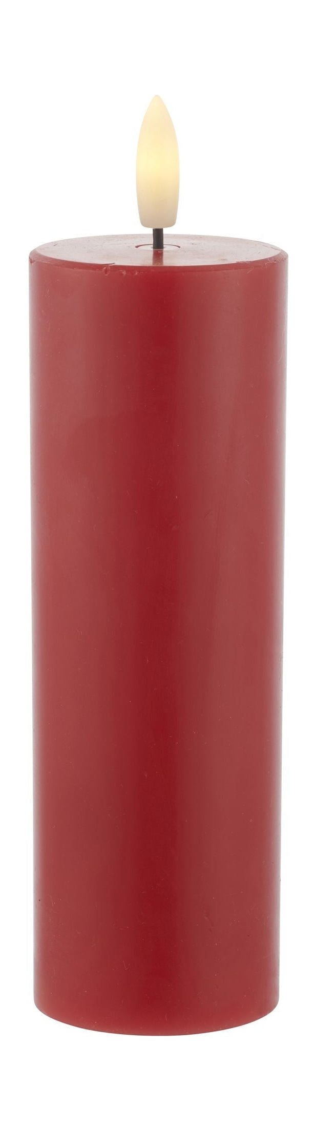 Sirius Sille LED CANDLE Ø5X H15cm, rosso