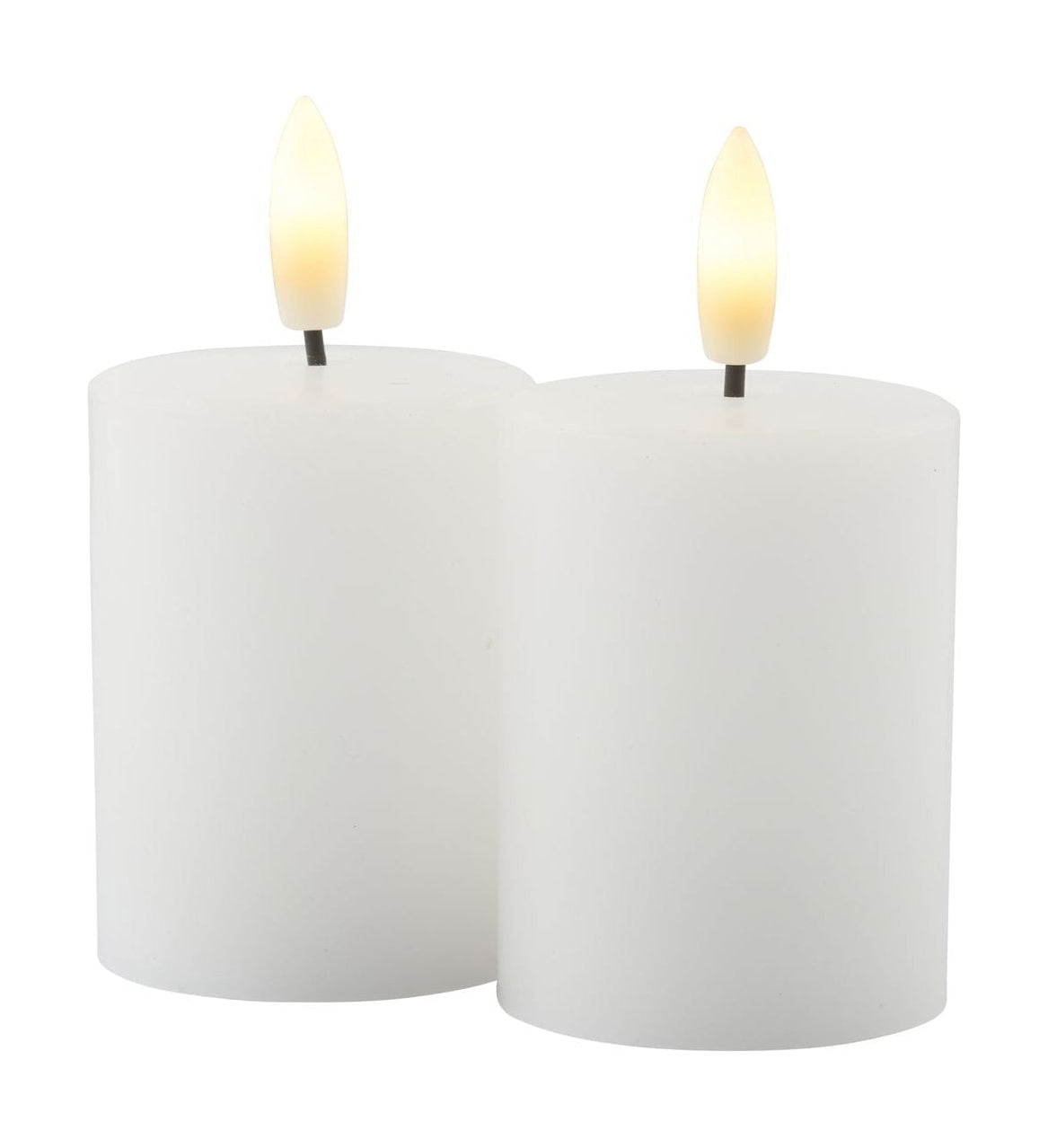 Sirius Sille Outdoor Led Candle Mini White 2st., Ø5x H6,5 cm