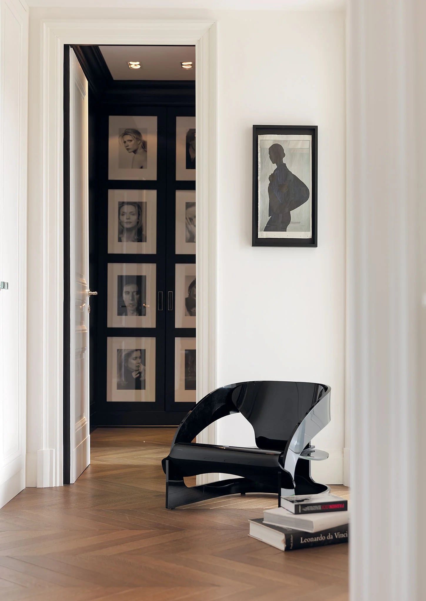 Kartell Joe Colombo fauteuil, kristal