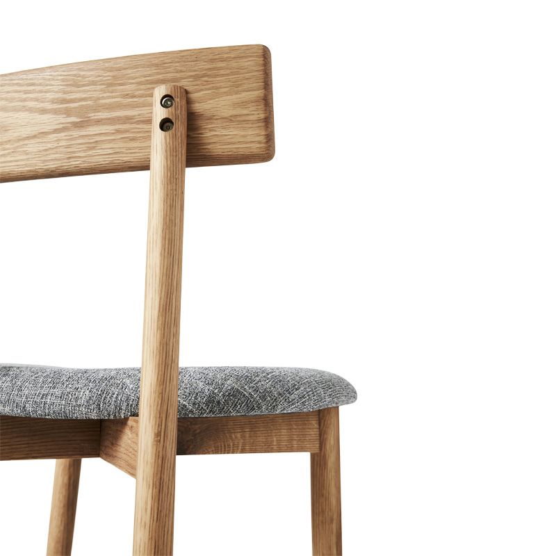Muubs Tetra餐椅，自然/混凝土