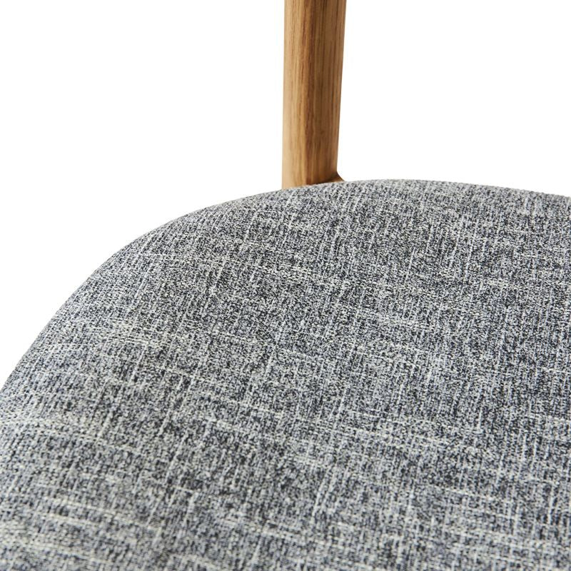 Muubs Tetra Dining Chair, Nature/Concrete