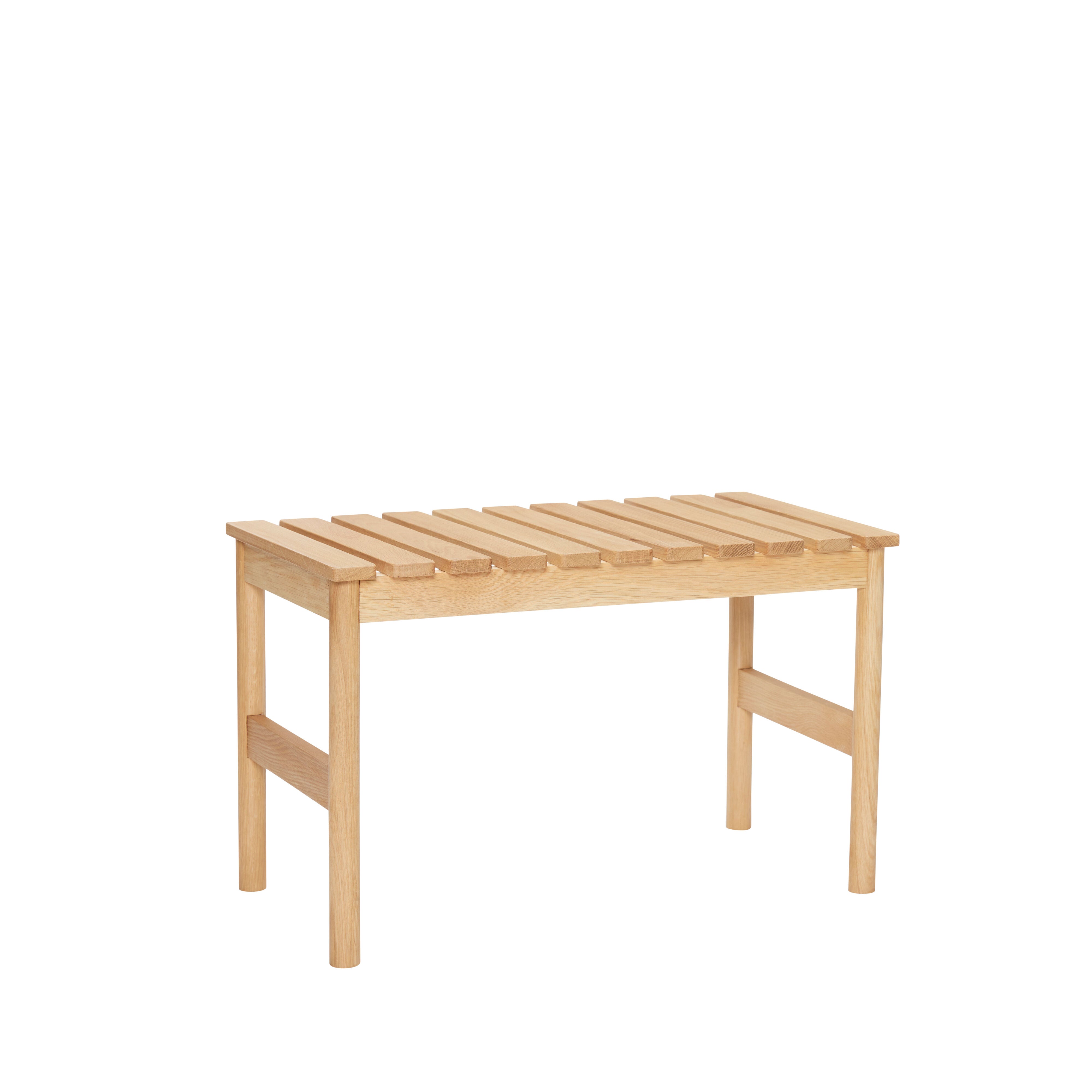 Hübsch Row Bench Small Natural