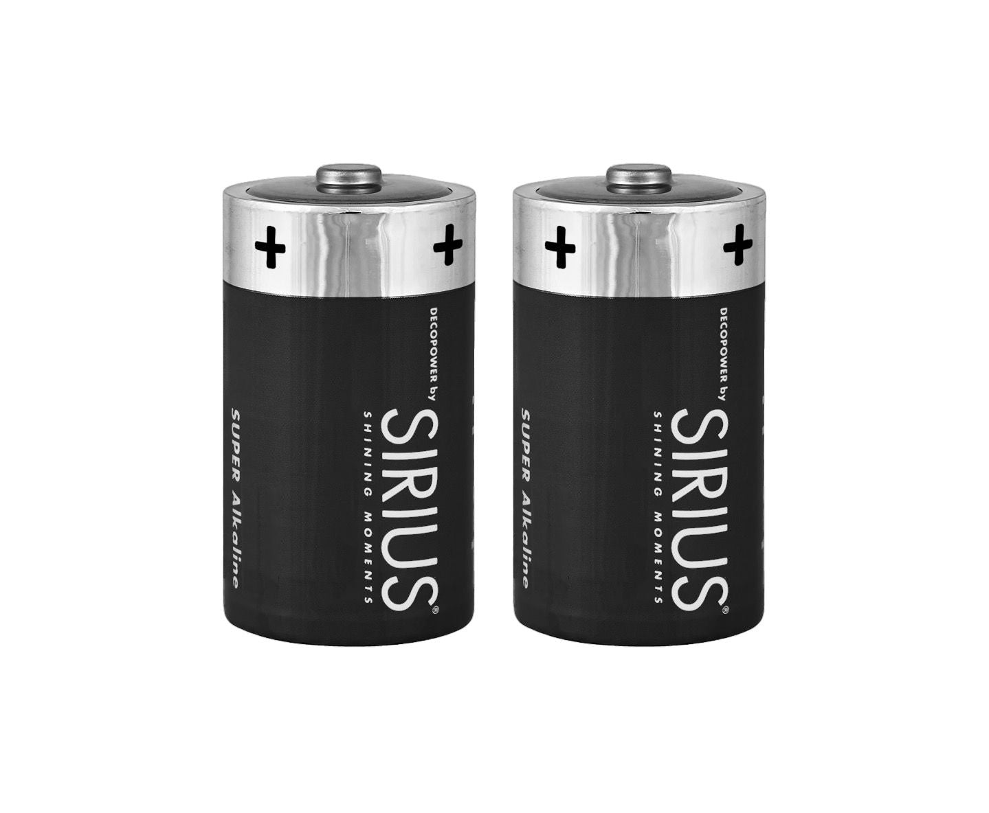 Sirius deco power c batterijen 2 stks set