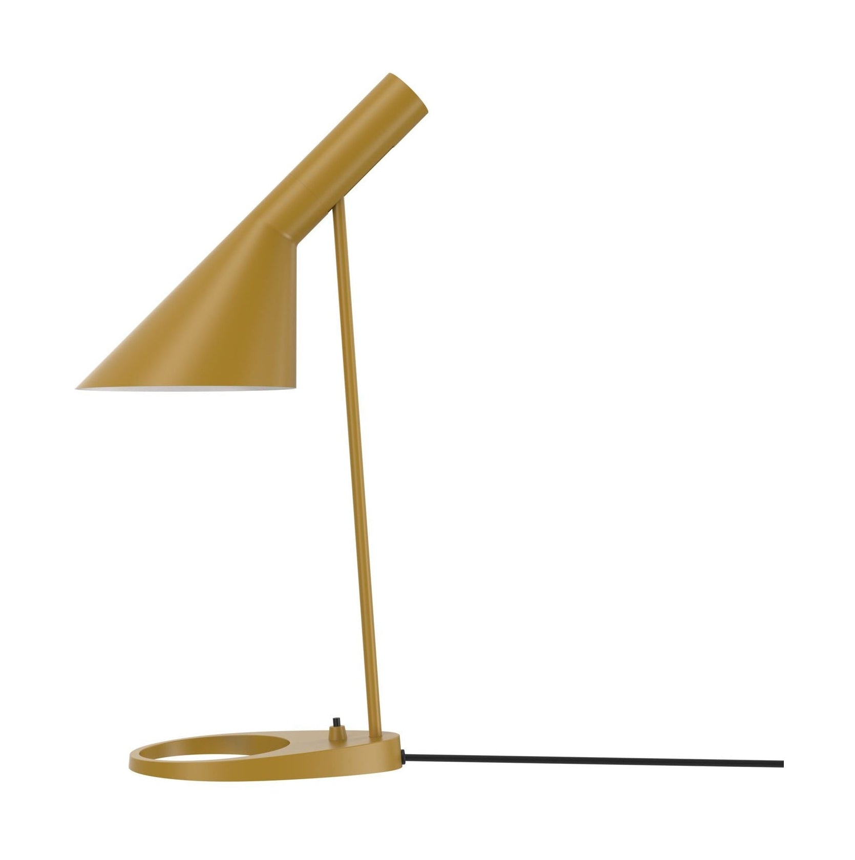 Lampada da tavolo di Louis Poulsen AJ V3, occhio giallo