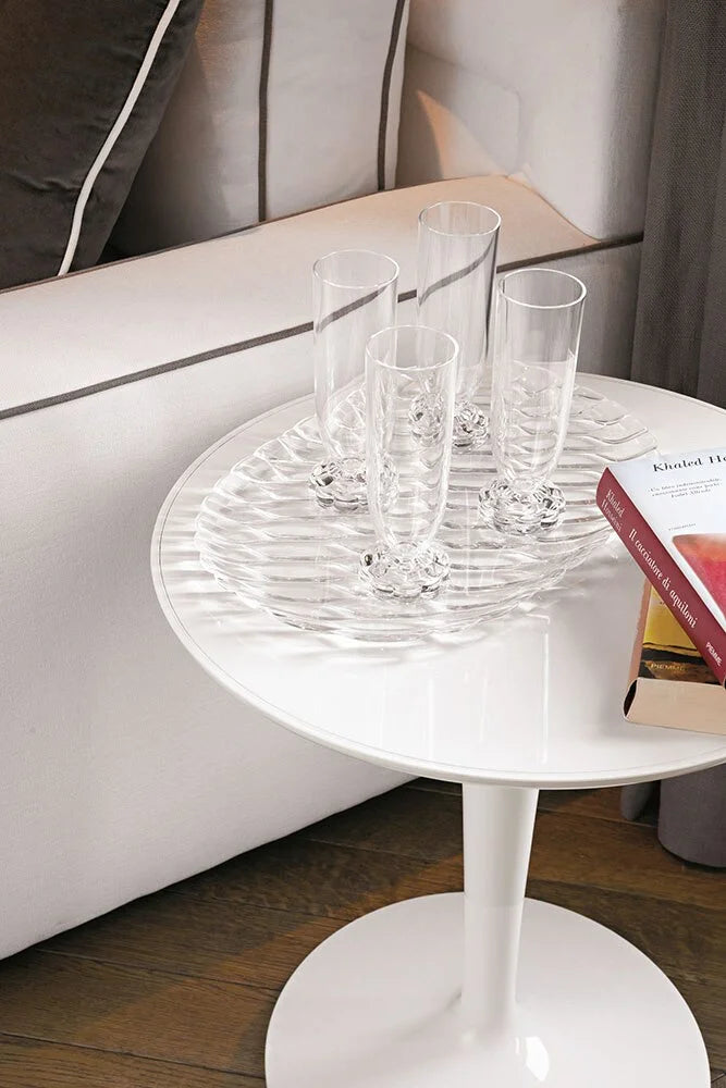 Kartell Tipp Top Mono Side Table, schwarz