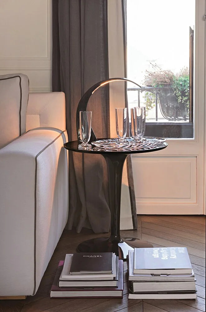 Kartell Tip Top Mono bijzettafel, zwart