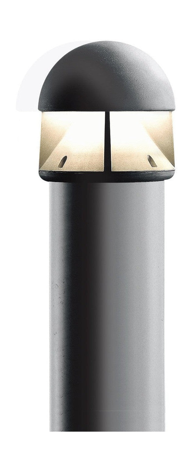 Louis Poulsen Waterfront Bollard Classe II 702 Lumens Post avec plaque de base, aluminium