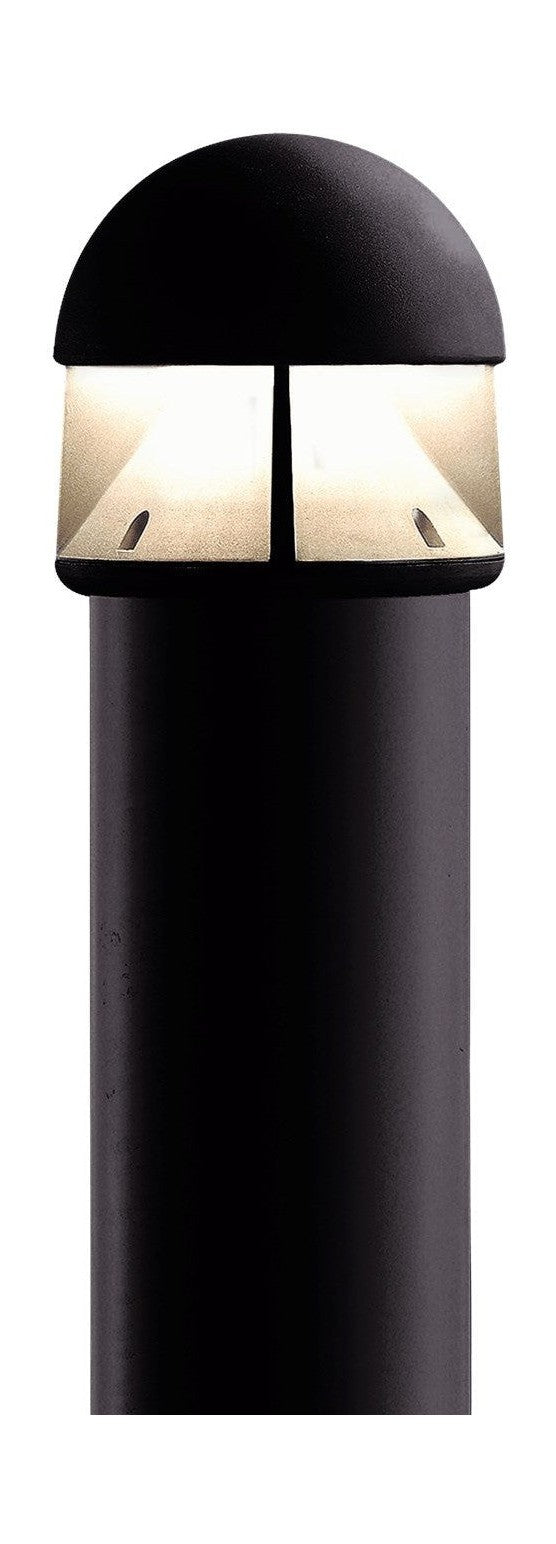 Louis Poulsen Waterfront Bollard Class II 597 Post con placa base, Graphite Gray