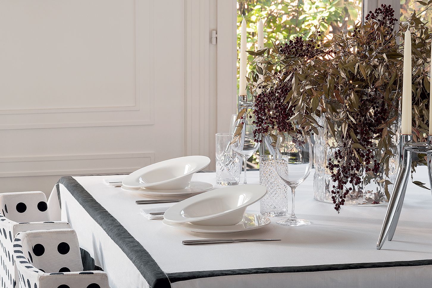 Kartell I.D. Ish by d'o ensemble de 4 assiettes de soupe, automne