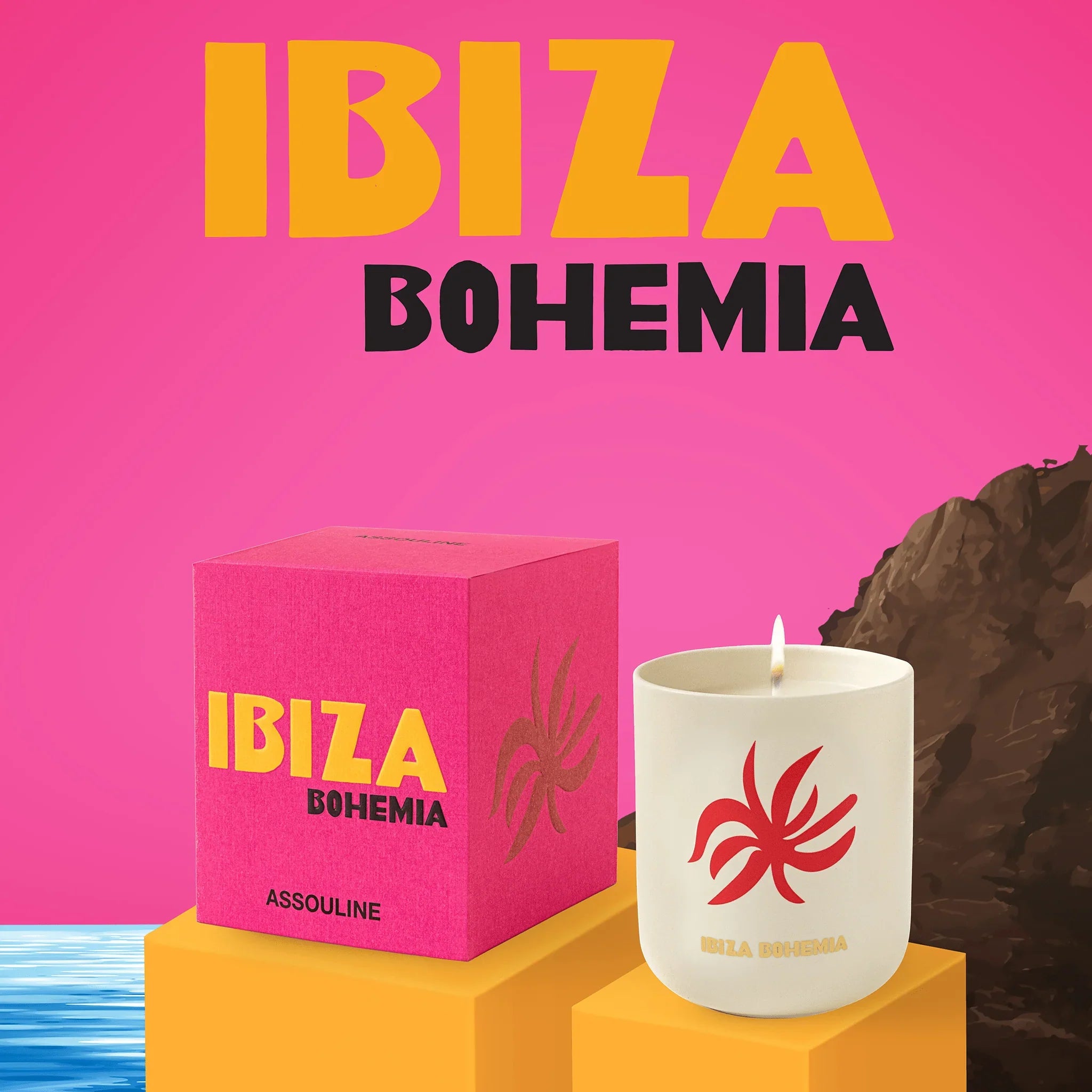 Assouline Ibiza Bohemia – Travel From Home stearinlys