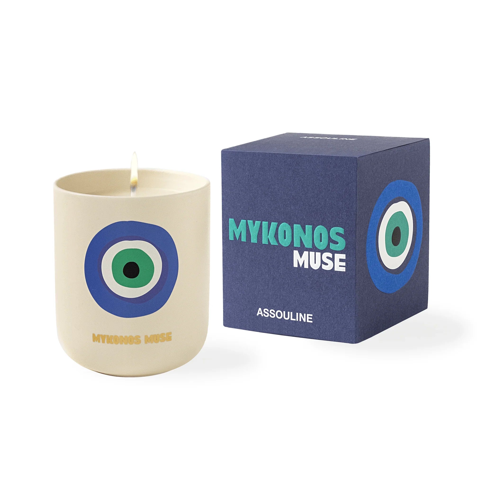 Assouline Mykonos Muse – Travel From Home -kynttilä