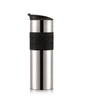 Bodum Travel Mug Double Wall Glass, nero