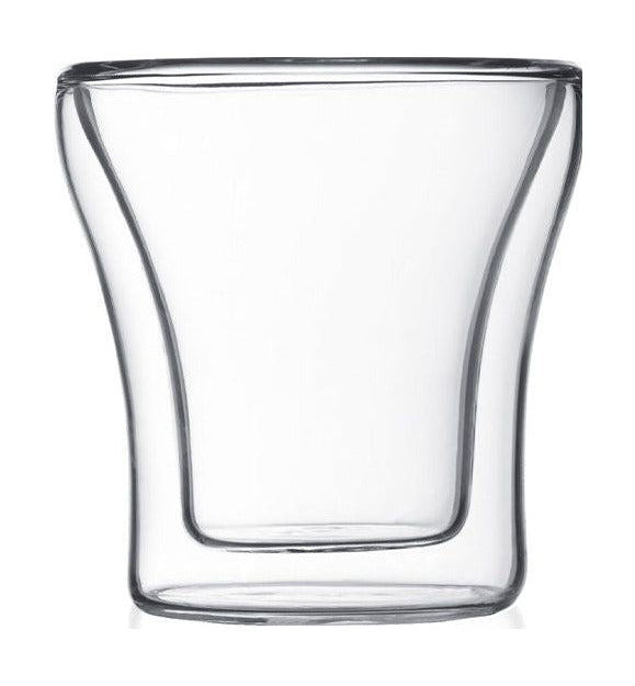 Bodum Assam Glass kaksiseinäinen 0,1 L, 2 kpl.