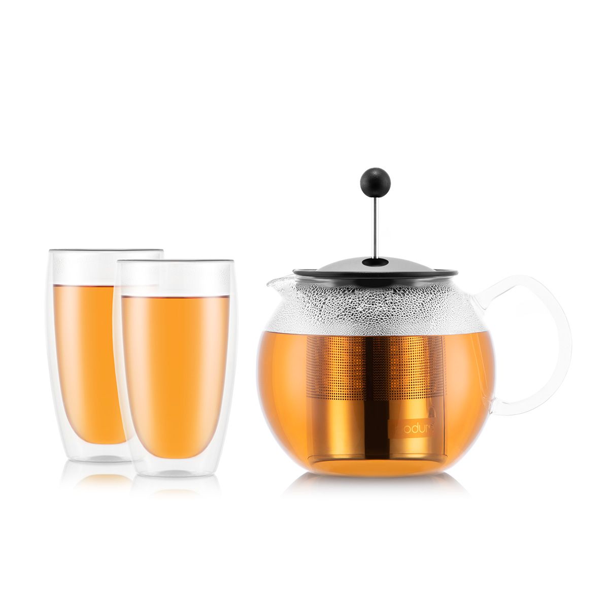 Bodum Assam Tea Maker con filtro Chrome, 1 l