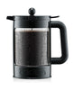 BODUM FAY SET ICE CAFFACHE MACHAKER con coperchio aggiuntivo nero, 12 tazze